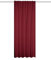 HOME WOHNIDEEN Thermoschal ESKAMIO Blickdicht, Leinenstruktur, Multifunktionsband, Farbe:Bordeaux, Größe:160 x 135 cm, Anzahl:1x