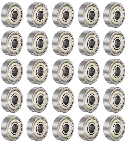 QUARKZMAN 625ZZ Kugellager 5x16x5mm Kohlen ABEC3 Z1 Lager 25 Stück | Doppelt Abgeschirmt für Motoren