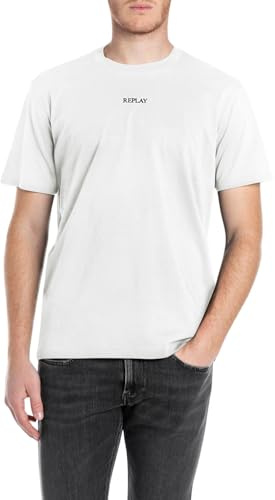 Replay Herren T-Shirt Kurzarm aus Baumwolle