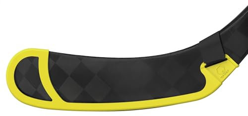 Hockeyschläger-Klingenschutz | leicht, kein Klebeband erforderlich – passend für alle Kurvenformen und Größen – Straßenhockey-Trainingsausrüstung – Roller-Trainingshilfen für Jungen (Gelb)