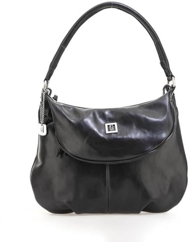 A.S.98 MIRKA BORSA in Damenleder NERO Taglia unica