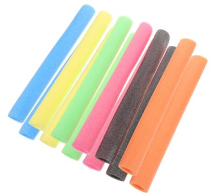 LOORGVEL 12stücke Trampolin Polschaumhülsen Schutzrohre Für Trampolinstangen Farbenfrohe Schutzhüllen Für Einsetzbar Sicher Und Komfortabel Für Optimale