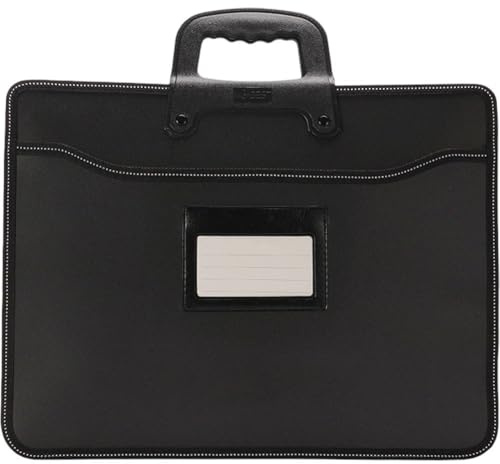 Casiler A4-Aktentasche, Handtasche Kartenfach, Laptop-Tragetasche, Tragbare Dokumententasche Für Business, Büro, Reisen, College, Schule