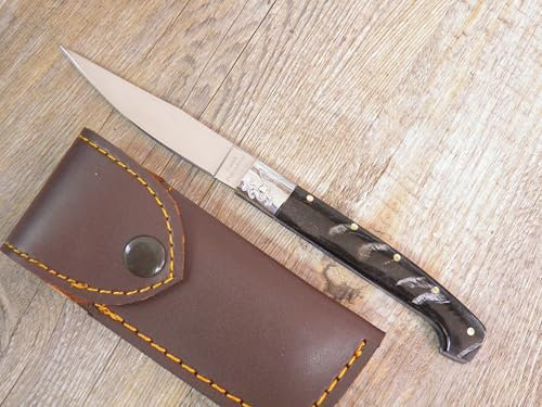 Generico COLTELLO 21 CM SARDEGNA SARDO Pattada MANICO CORNO MUFLONE PATTADESA lama 9,5cm art 10