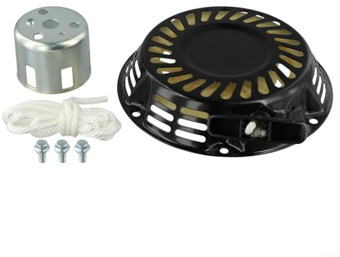 Pumixiy Motor Rückzugstarter für 212cc 196cc 224cc 208cc, Teleskop Zugseil Starter Montage, Ersatz Pull Start Mechanismus für Rasenmäher u