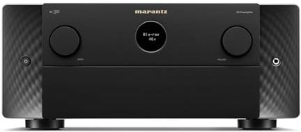 Marantz AV 30 AV Preamplifier | 8K Video Compatibility | 11.4-Channel Output | Decodes Dolby Atmos | Balanced and RCA outputs | Black