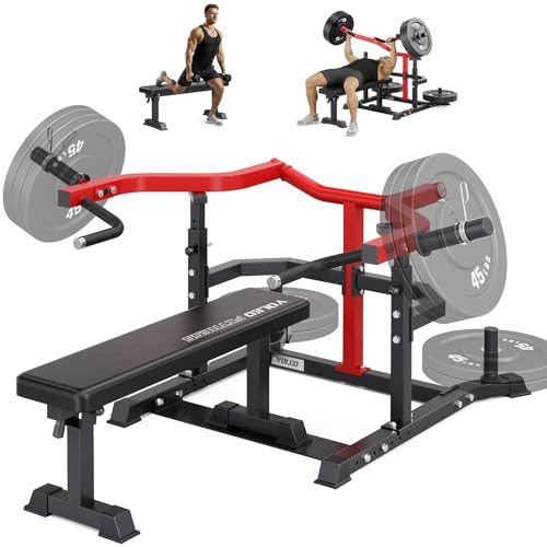 YOLEO 400-900KG ENISO-Certified All in One Weight Bench Set Home Strength | Bench Press with Rack and Leg Extension/Curl Fits 5-7ft Bars, Olympic Heavy Duty Bench Rack