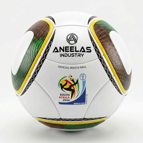 ANEELAS INDUSTRY Ballon de Football Officiel Coupe du Monde 2025 pour Enfants, Ballon d'entraînement pour Jeunes et Adultes, Taille 5, idéal pour Cadeau