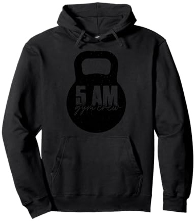 5 Uhr morgens Workout Produktivität Gesundheit Motivation Spruch Pullover Hoodie