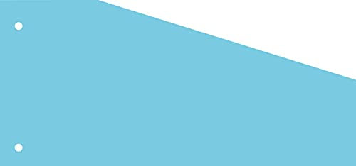 Kangaro 07070-03-TR Trennstreifen, Papier, Blau, 235x105 Trapez