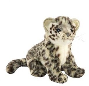 HANSA - Plüschtier Schneeleopard, 20 cm H/20 cm, Plüsch, Tier, Kinder