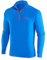 Black Crevice Herren Skirolli Zipper Shirt, hellblau/rot, L