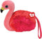 Porte-monnaie Peluche 10cm- Gilda le Flamant Rose