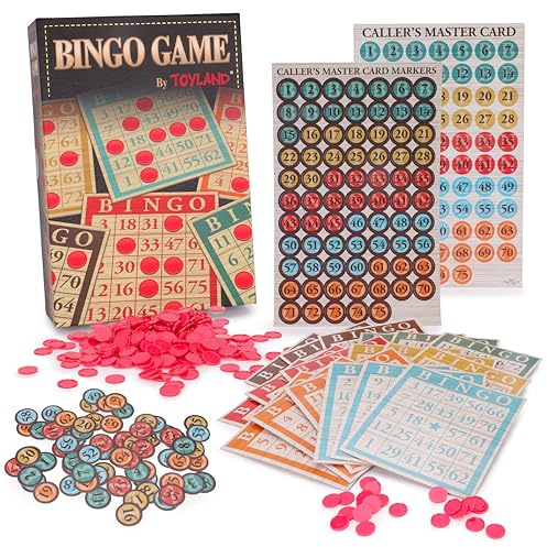 Toyland® 28cm (11) Classic Bingo Game Set - Traditional Party Games & Activities
