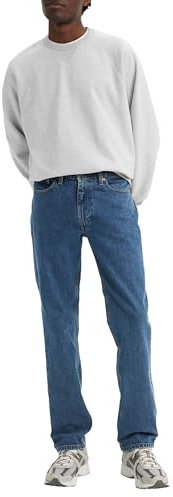 Levi's 514 Straight Jeans Homme Stonewash Stretch (Bleu) 32W / 32L