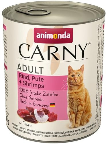 Animonda Carny Adult Rind Pute & Shrimps. 800g (Menge: 6 je Bestelleinheit)