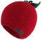 LANGZHEN Kleinkind Jungen Mädchen Winter Hut Strickmütze Mütze für Herbst Kinder Baby Cut Warme Kappe (Red Apple, 50-52CM)