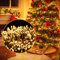 Ulinek 50M 2000LED Lichterkette Weihnachtsbaum Strombetrieben Weihnachtsbeleuchtung außen warmweiß LED Lichterkette außen wasserdicht mit 8 Modi für Weihnachten Baum Haus Balkon Garten Hochzeit Party