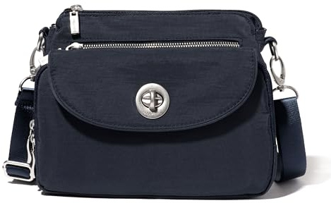 Baggallini Women's Calais Crossbody Bag, French Navy