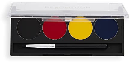 Makeup Revolution, Graphic Liner Palette, Coloured Eyeliner, Artist Ego, 4 x 1.35g