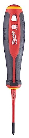 Milwaukee Tri-Lobe Schrauberdreher, VDE geprüft PH0 60-4932478720