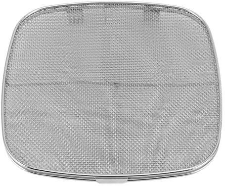 TOPINCN Spritzschutz für Friteusen, Zubehör für Heißluftfritteusen, Edelstahl, Abnehmbarer Spritzschutz für Foodi AG301 AG300C AG301C AG302 AG400