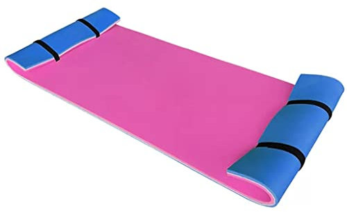 Alfombra Flotante Colchoneta Flotante de Espuma for Piscina, sin Necesidad de inflar, colchoneta Flotante for Tomar el Sol for Adultos y Adolescentes, Deportes acuáticos