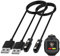 HOMTERN Magnetisches Ladegerät, kompatibel mit Xplora xgo 2, USB-Ladekabel, Dock, 1 m, 60 cm, stabiles und sicheres Ladegerät für xplora xgo2 Fitness-Tracker-Zubehör, 2 Stück