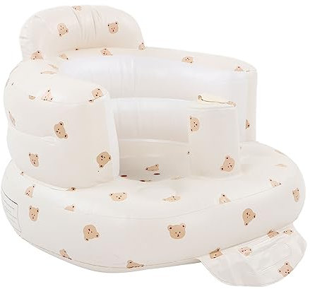 Asiento Inflable para bebé, Respaldo para bebé, sofá, Tumbona, Silla de Ducha de Verano para Niños Pequeños, Asiento de Suelo, Silla Portátil para Sentarse, Asiento de Suelo,