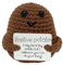 Norhogo Mini Positive kartoffel, 7 * 5cm Positive Potato deutsch, kleinigkeiten für adventskalender, wichtelgeschenk, kleine Frauen, Geschenke adventskalender Teenager