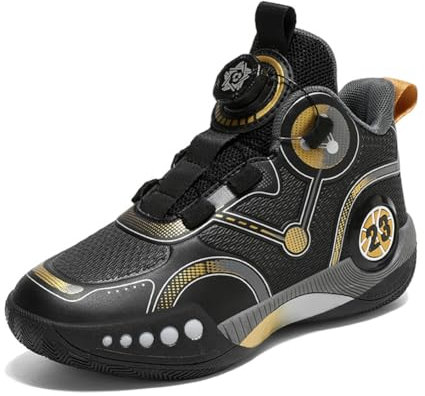 Herren Walkingschuhe Turnschuhe Fitnessstudio Sportschuhe Sneaker Running Tennis Schuhe Freizeit Straßenlaufschuhe Fashion Leichtgewichts Atmungsaktiv Schlüpfen Schuhe Schwarzes Gold 43EU