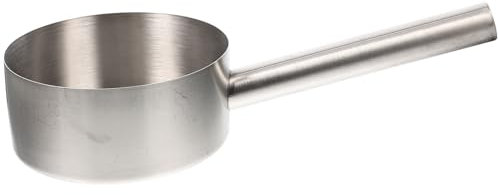 Ciieeo Cucchiaio Da Zuppa in Acciaio Inossidabile Spesso Con Manico Per Mestolo Per Cucina Ristorante Attrezzo Per Annaffiare Il Giardino