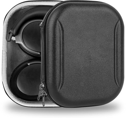 Geekria PRO Rugged Headphones Case Compatible with Bose QC Ultra/45/35/35 II/25/15/SE/2, Hard Shell, Durable, Multi-Layer Protection Travel Carrying Bag (Black)
