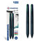OSAMA 4 Multi Urban Buntstifte, 4 Farben, 2 Stück, Kugelschreiber, mehrfarbig, 1,0 mm, mit Schwarz, Blau, Rot und Grün, für Schreibwaren Schule, Büro, Universität und Schreibwaren