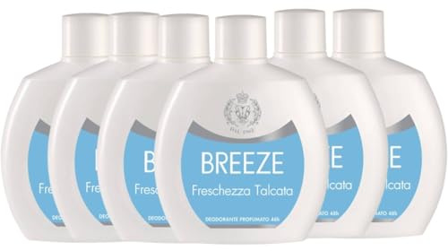 Breeze Squeeze Deodorant Unisex 48H 100 ml (6, gepuderte Frische)