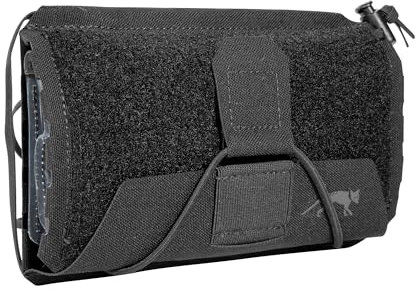 Tasmanian Tiger TT Wrist Office MKII Unterarm-Tasche mit Klarsicht-Fächern und Handy-Tasche; Schwarz