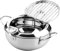 POPETPOP 1Pieza Freidora de Cocina de Inducción Termómetro Olla Freír de Control de Temperatura Gas Eléctrica y Cocina