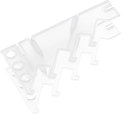 WOONEKY Finger Skateboard Aufbewahrungsständer Display Regal für Fingerboards Einfach zu Montieren Vielseitig Einsetzbar für Sammler und Kreative Präsentationen