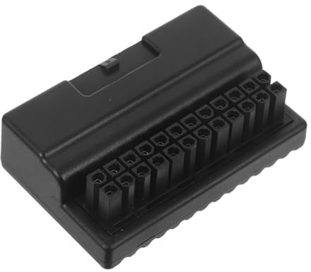 Veemoon ATX Mainboard Stromadapter Winkel Stecker Buchse Langlebig Pc Stromversorgung Verbindung DIY Pc Zubehör für Optimiertes Kabelmanagement und Stabile Leistung