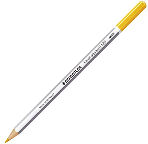 Aquarellfarbstift sonnengelb