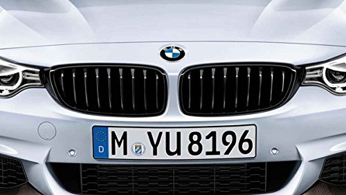 BMW Original Frontziergitter Set Performance schwarz für 3er F34 Gran Turismo