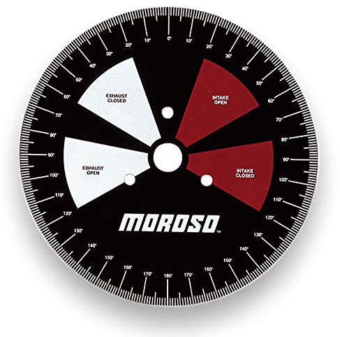 Moroso Degree Wheel, 11 in Diameter, Steel, Black Paint, Each