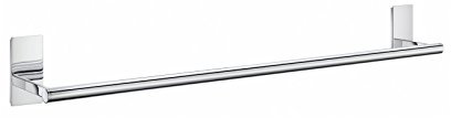 Smedbo Pool Single Handtuchhalter, silber, 646 mm