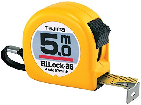 Tajima H5P50MY Mètre à ruban 5 m x 25 mm