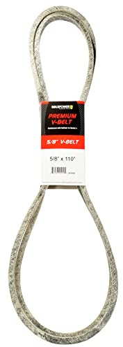Maxpower 347655B Premium Belt Reinforced with Kevlar Fiber Cords, 5/8 x 110