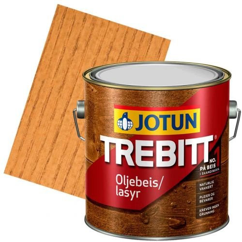 JOTUN TREBITT Lasur 868 Eiche hell 10l - Holzlasur Holzschutzlasur