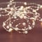 Rhytsing 4,5M LED Lichterkette mit 36 LEDs, Christbaumkette Perlengirlanden Batterie mit Timer-Funktion für Hochzeit, Weihnachten, Party Dekoration