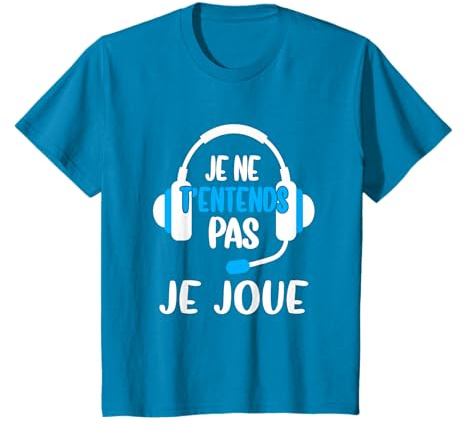 Cadeau Pour Fans De Gaming Gamer Je Joue à la Console Rigolo T-Shirt