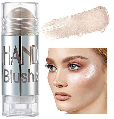 GL-Turelifes Blush Stick Blush Cream Feuchtigkeitsspendende, Highlighter & Trimmen Rouge Pen, Glanz- und Stimmungsaufhellendes Rouge Stick Wangen Make-up (#1)
