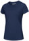 MAGCOMSEN Sportshirt Damen Kurzarm UV Schutz Wandershirt Atmungsaktiv Laufshirt Schnelltrocknend T-Shirt für Outdoor, Laufen, Alltag Dunkelblau M